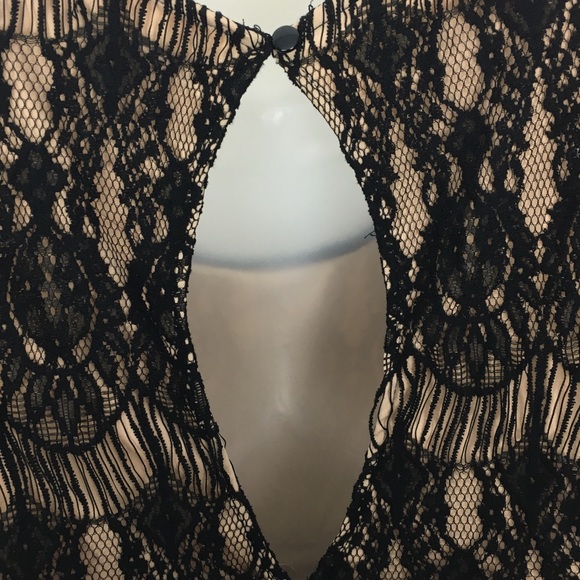 Rachael & Chloe Lace Overlay Gown Fresh Fashion - Picture 7 of 7